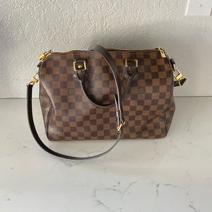 Louis Vuitton Speedy handbag Damier 25 with strap